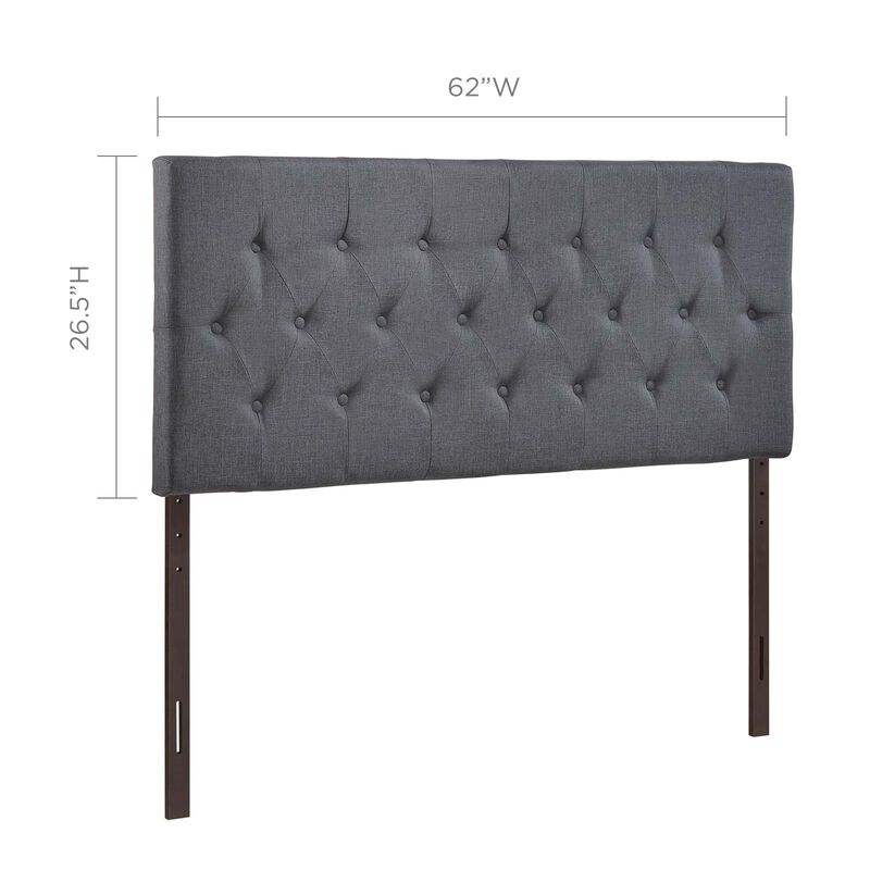 Modway - Clique Queen Upholstered Fabric Headboard image number 4