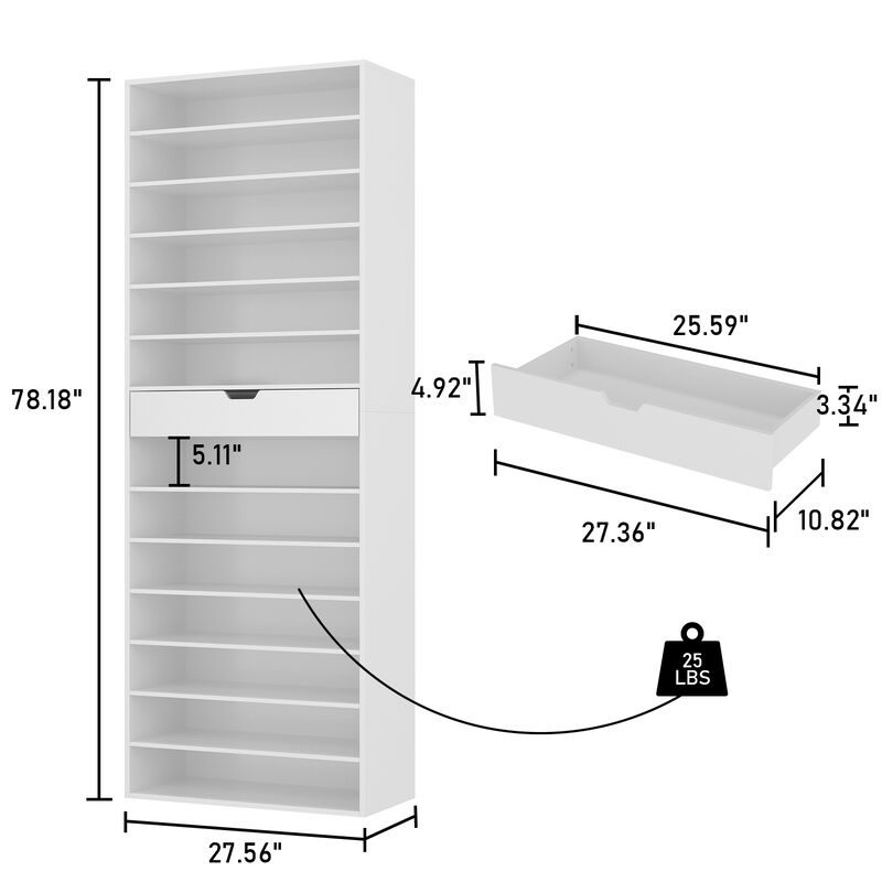 Shoe Rack Multi Layer Shelf Entrance Storage Shoe Cabinet Space Saving