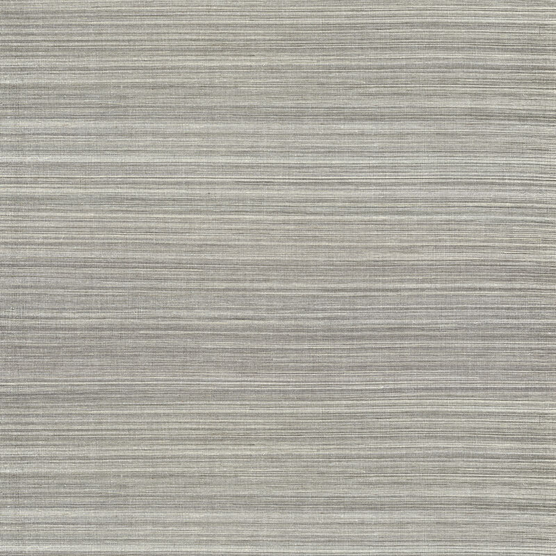 Nathan Silver Grasscloth Wallpaper image number 0