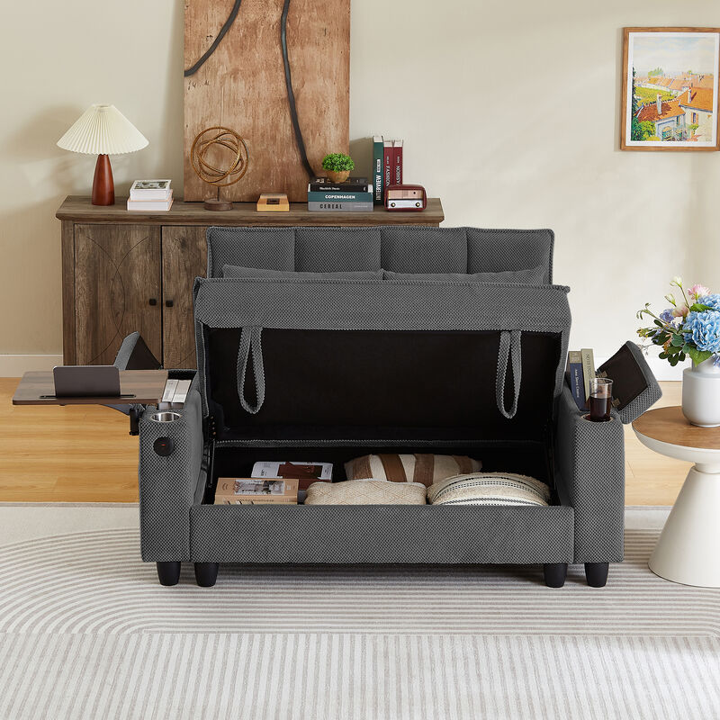 Dimjux underseat storage Loveseat image number 2