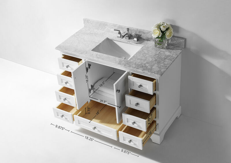 Audrey 48 in. Bath Vanity Set image number 6