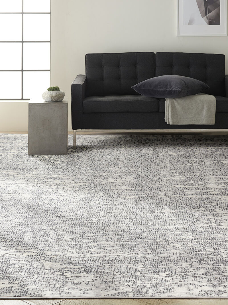 CK970 Vapor CK971 Ivory/Black 9' x 12' Rug