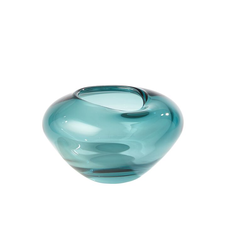 Undulating Vase Blue Small