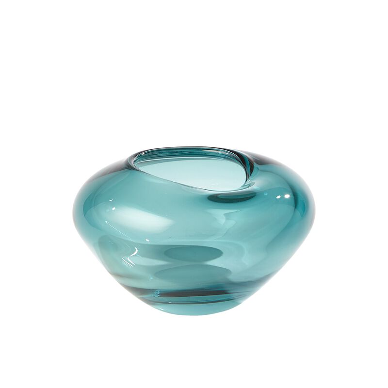 Undulating Vase Blue Small