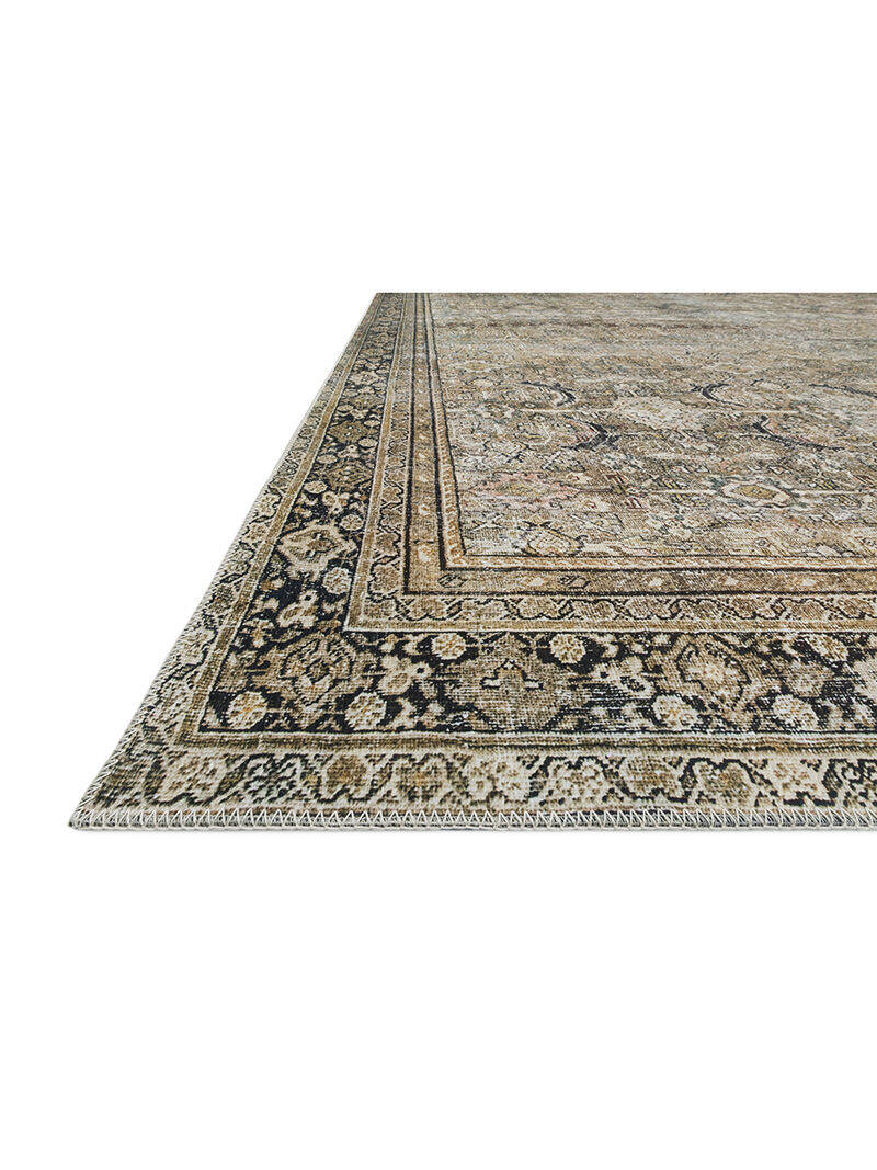 Layla LAY03 Olive/Charcoal 3'6" x 5'6" Rug by Loloi II image number 7