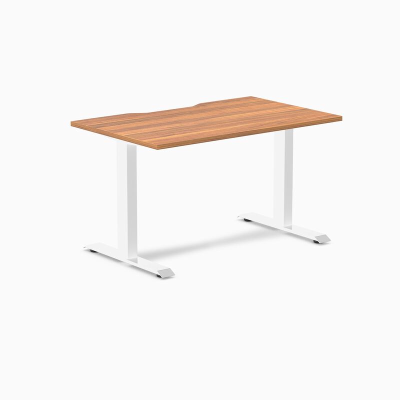 Desky Zero Scalloped Laminate Office Desk image number 0