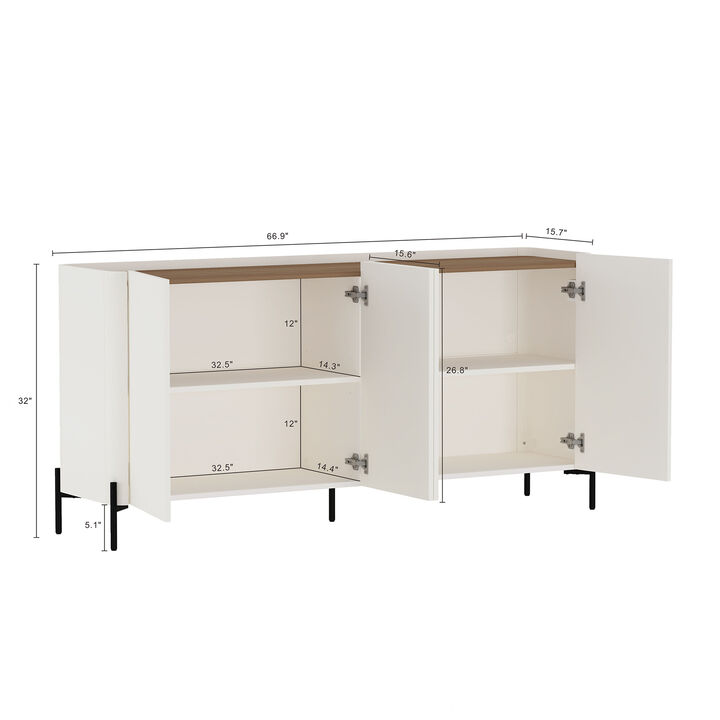 Abbey Beige Sideboard