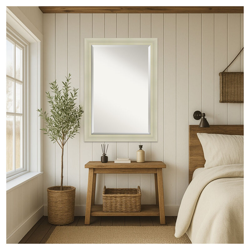 Oliver Beveled Wood Framed Wall Mirror image number 5