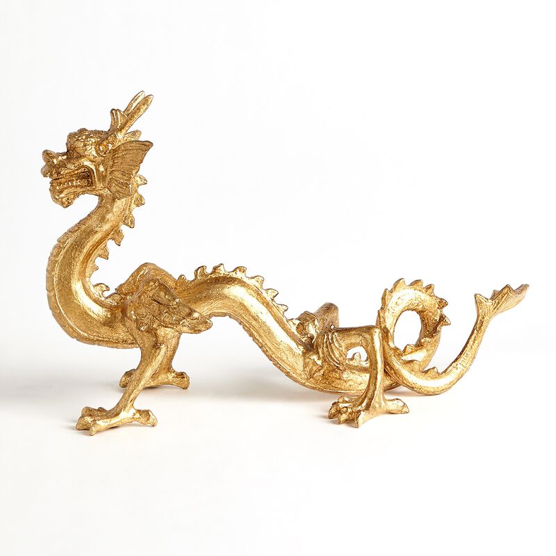 Standing Dragon-Gold