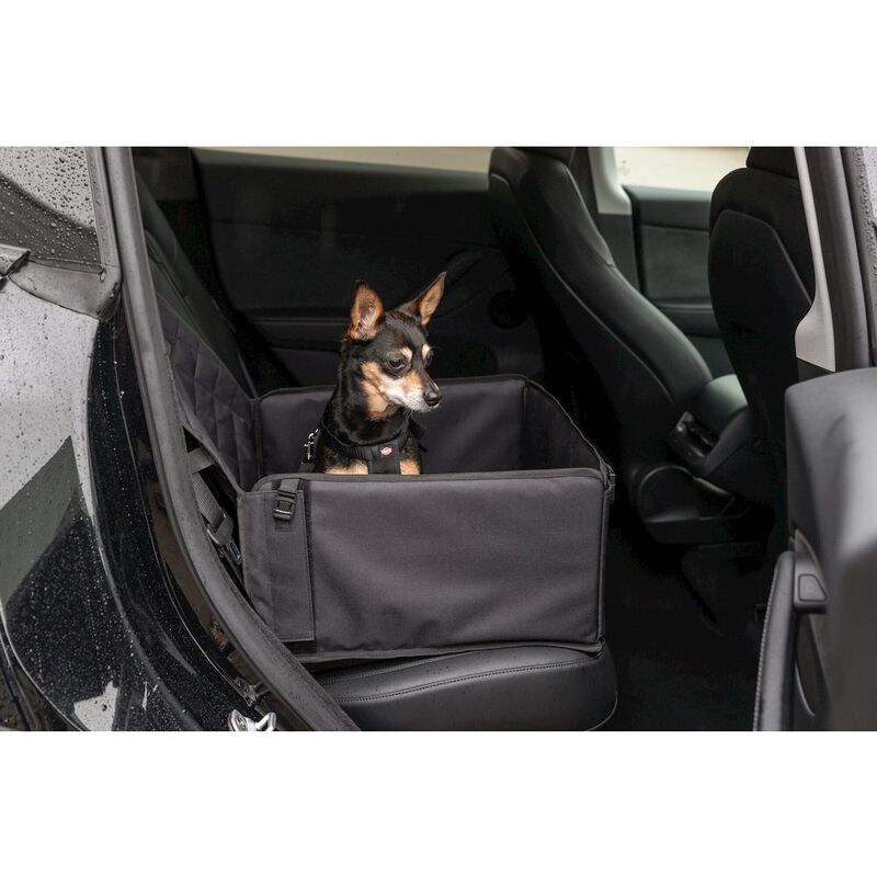 TRIXIE Pet Lite Car Seat, Dog Booster Seat, Travel Pet Bed image number 1