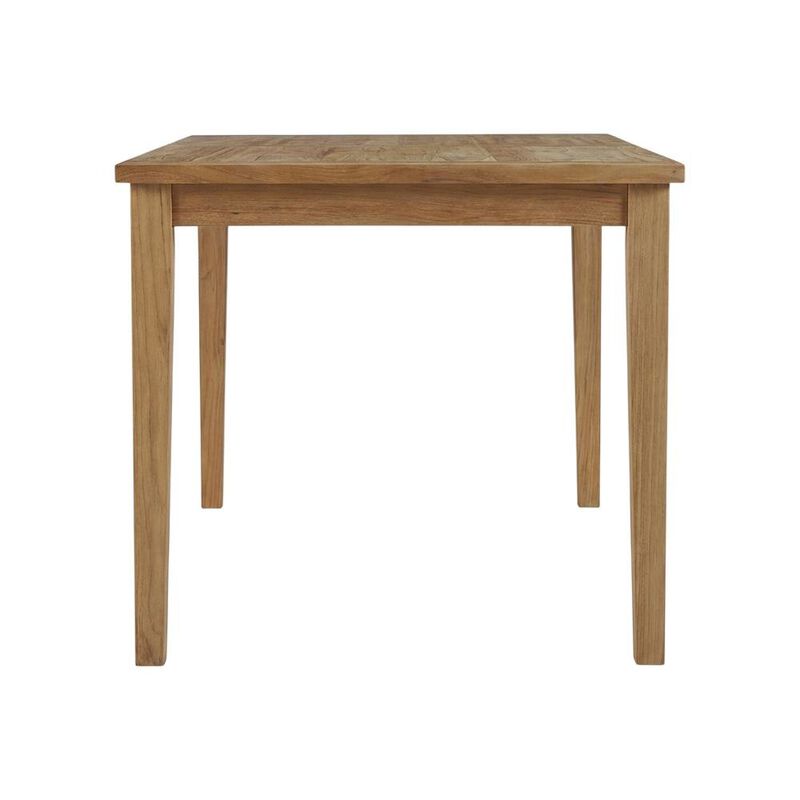 Teak Outdoor Patio Dining Table with Classic Design and Durable Construction image number 1