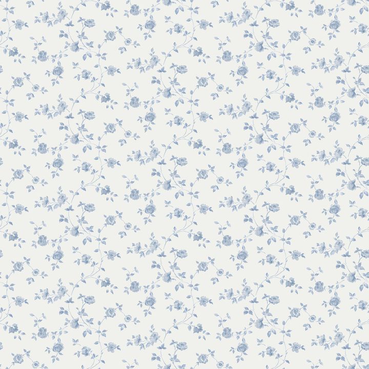 Miniatures 2 Small Rose Trail Blue Wallpaper G67887