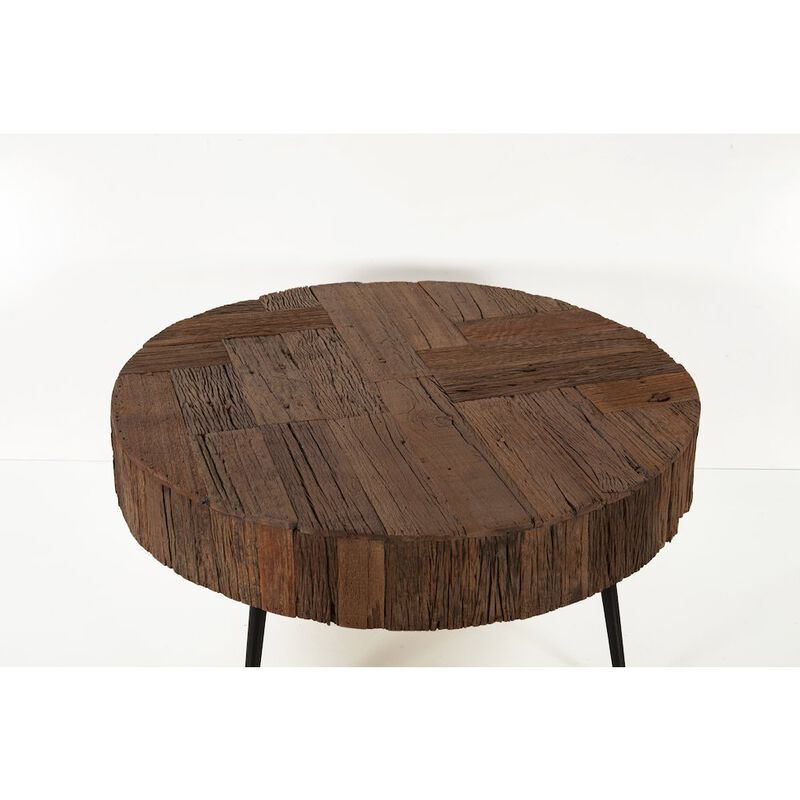 World Interiors Palm Desert Modern Reclaimed Wood Coffee Table