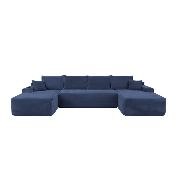 Mernri 126" Cloud Sectional Sofa