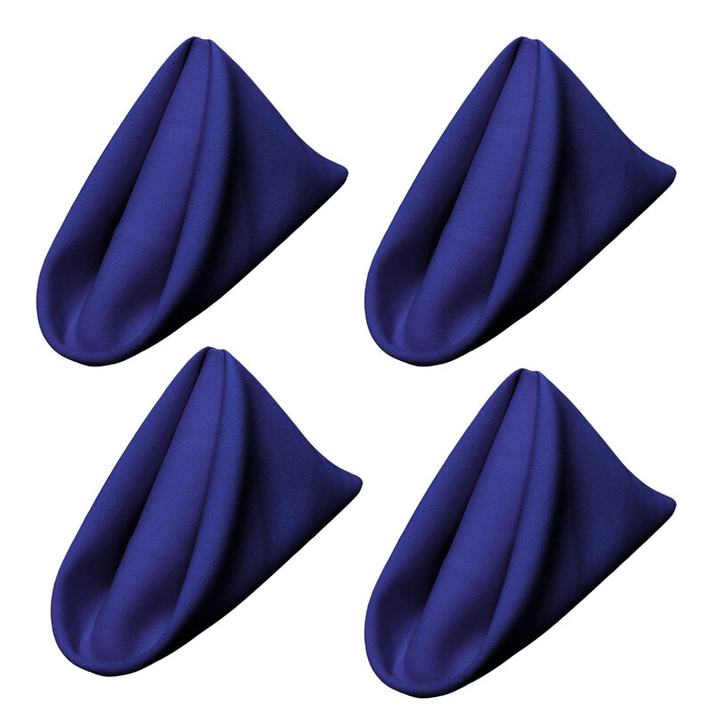 Polyester Poplin Cloth Napkins 18 by 18 Inch, Pack of 4 for Parties image number 0