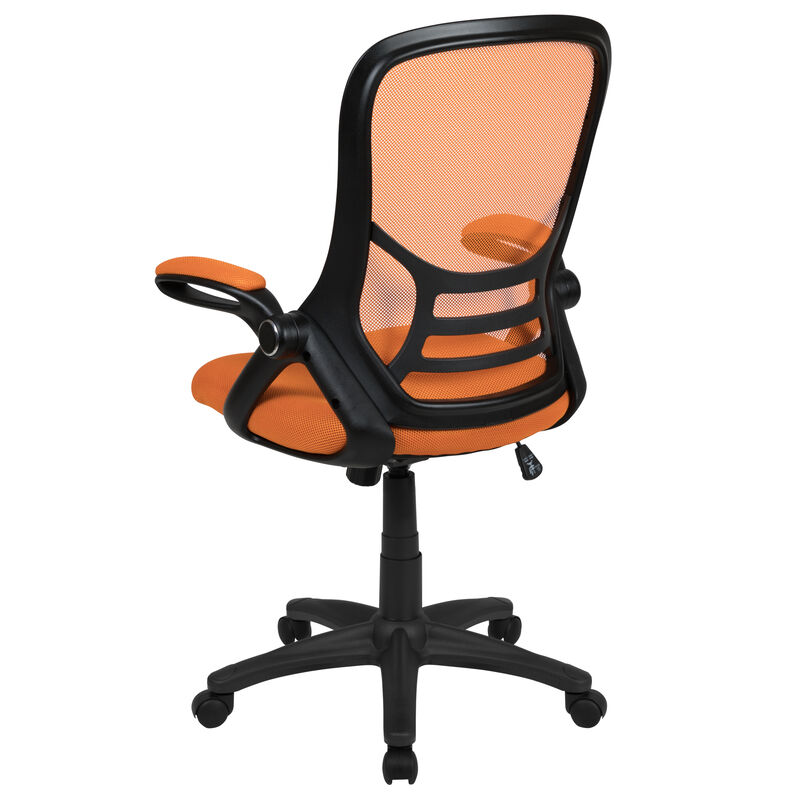 Porter High Back   Mesh Ergonomic Swivel Office Chair with Frame and Flip-up Arms image number 5