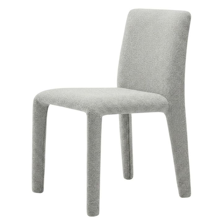 Fabric Upholstered Dining Chair with Cushioned Seat for Dining Room, Navy