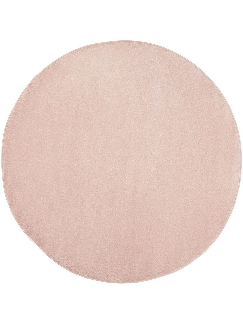 Nourison Essentials NRE01 Pink 8' x Round Rug image number 0