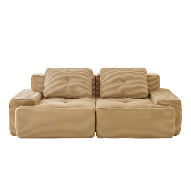 Merax Modern L-Shaped Modular Sectional Sofa for Living Room image number 0