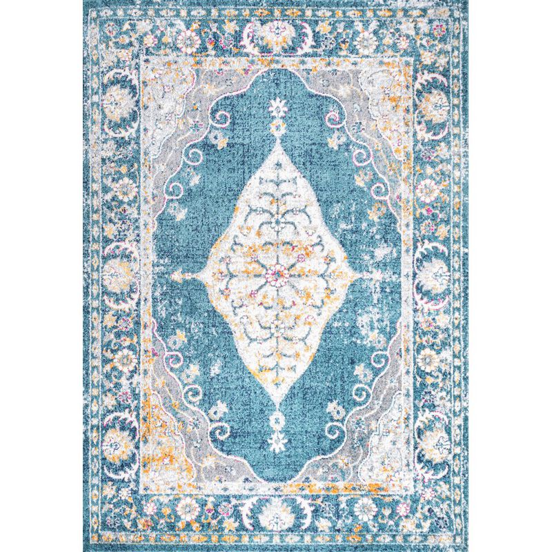 Zelda Bohemian Cottage Medallion Area Rug