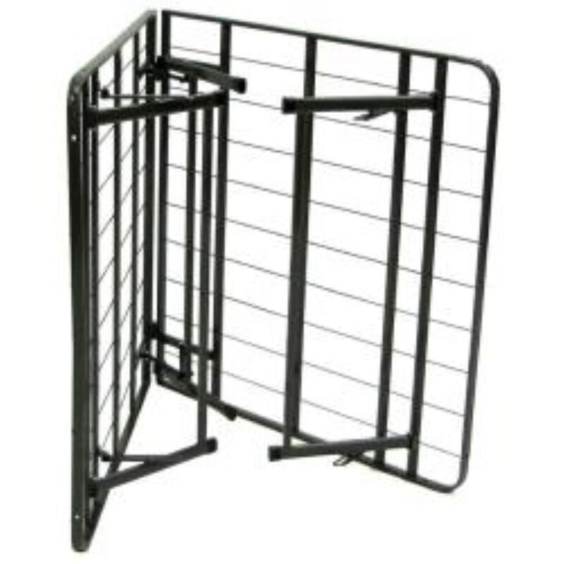 Hivvago Twin-size Steel Folding Metal Platform Bed Frame