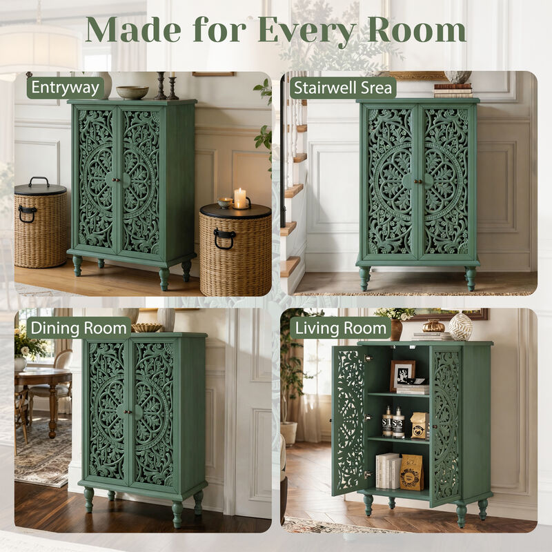 Zuggo 47" Tall Accent Cabinet image number 7