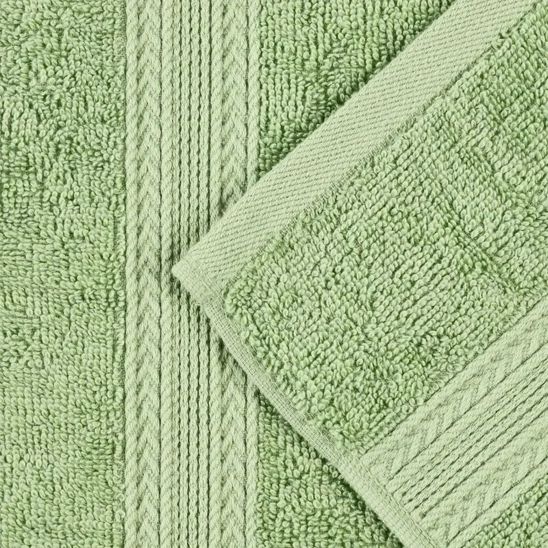Ring-Spun Cotton 4-Piece Bath Towel Set &ndash; Soft & Absorbent Towels image number 3