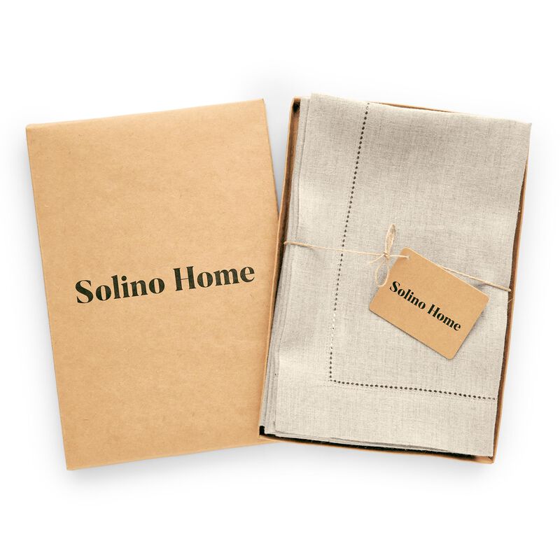 Linen Dinner Napkins - Sonoma Hemstitch image number 4