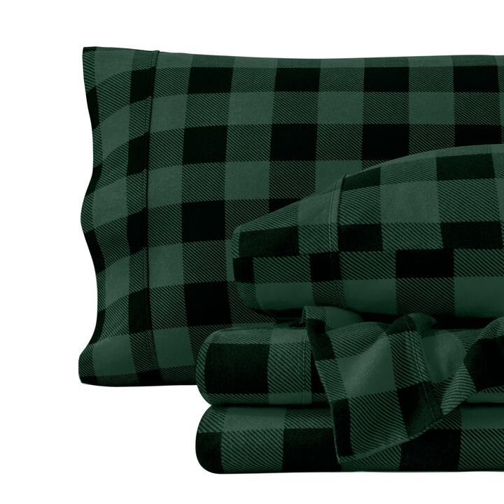 Soft & Cozy 100% Cotton Flannel Printed Pattern Sheet Set