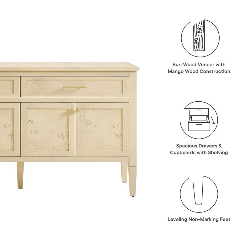Elysian 62" Wood Sideboard image number 8