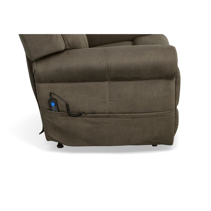Stewart Mossy Grey Power Lift Recliner