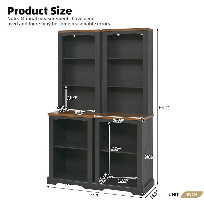 Borild  Two-Piece Tall Cabinet image number 9