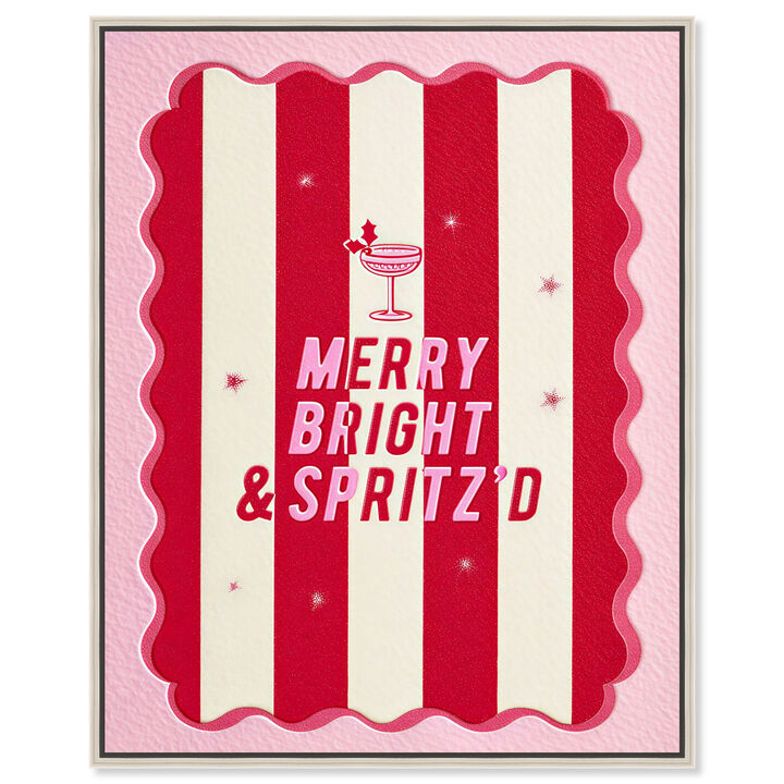 Merry Drinks and Spirits Canvas Print by Art Remedy