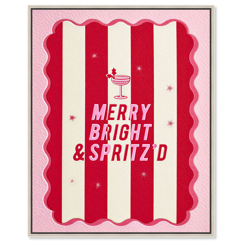 Merry Drinks and Spirits Canvas Print by Art Remedy image number 0