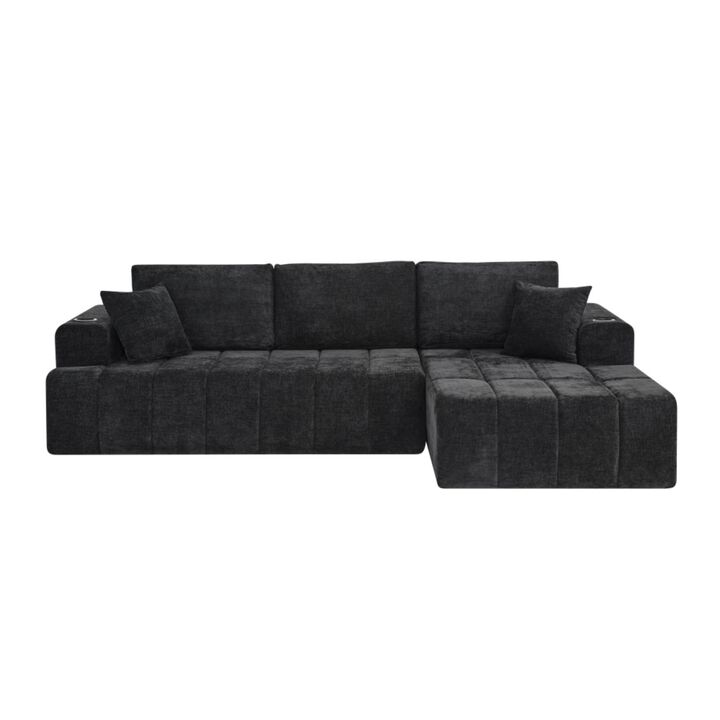 Blufji Modular L-Shaped Sectional Sofa