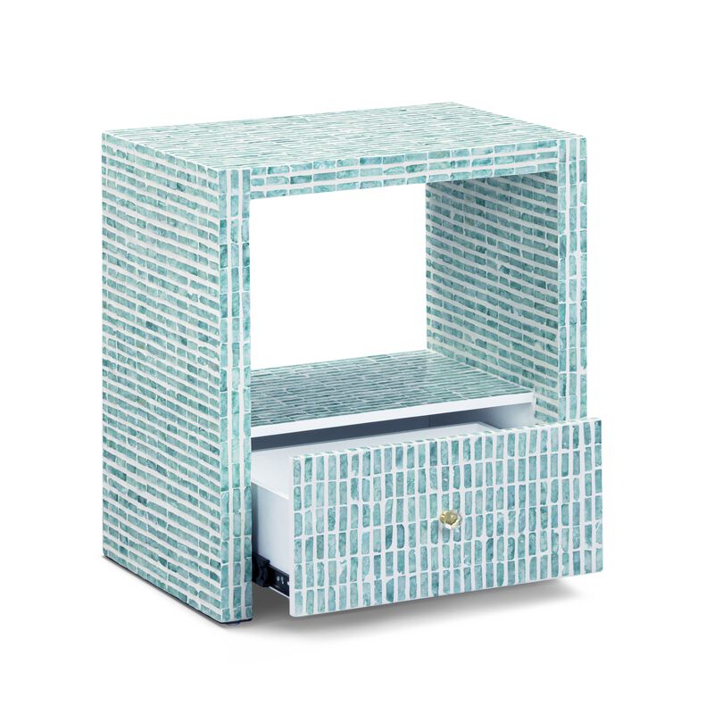 Tia Mother of Pearl Nightstand image number 2