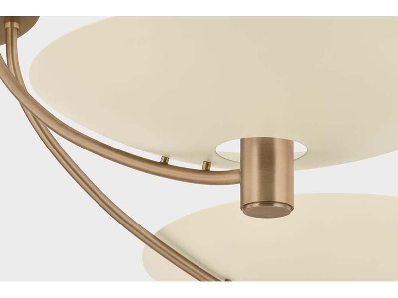 Wolfe Semi Flush Mount image number 4