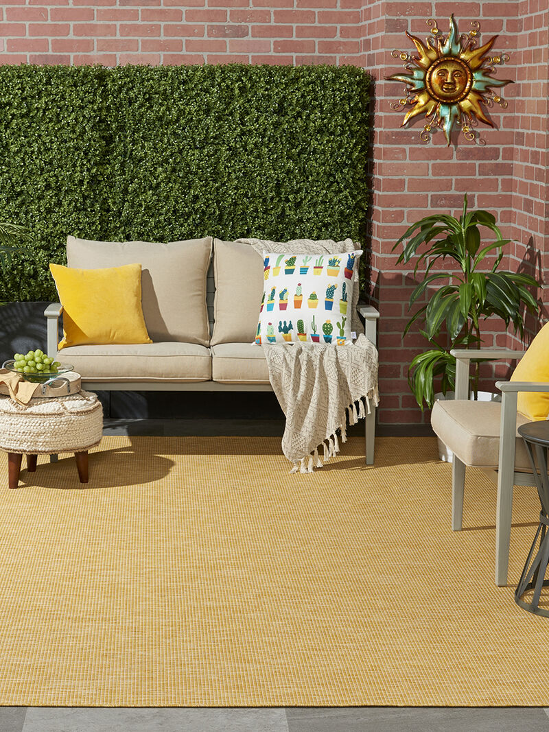 Positano POS01 Yellow 7' x 10' Rug image number 2