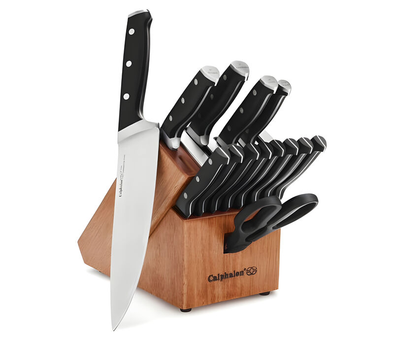 Calphalon Classic Self-Sharpening Cutlery Knife Block Set with SharpIN Technology, 15 piece image number 0