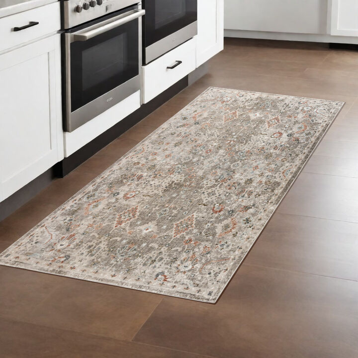 HomeRoots Medallion Area Rug