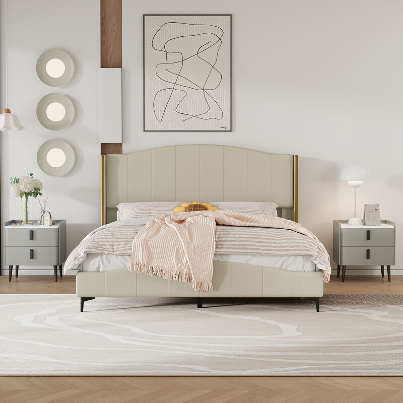 Merax Nightstand with 2 Drawers