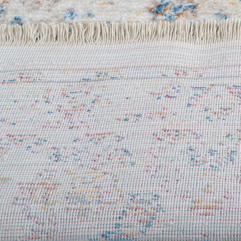RUGSOTIC CARPETS MACHINE MADE POLYESTER AREA RUGS  - Rectangle Shape, Classic Oriental Traditional  Design, Low Pile Machine Made Area Rugs (M00067) image number 5