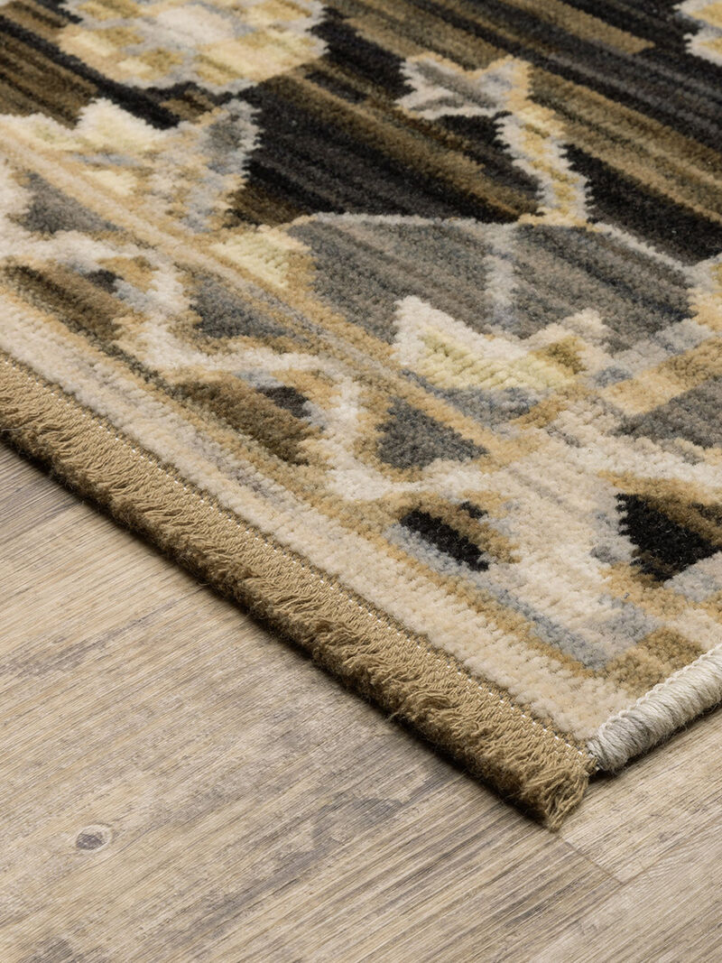 Acacia ACA04 6' x 9' Brown Rug