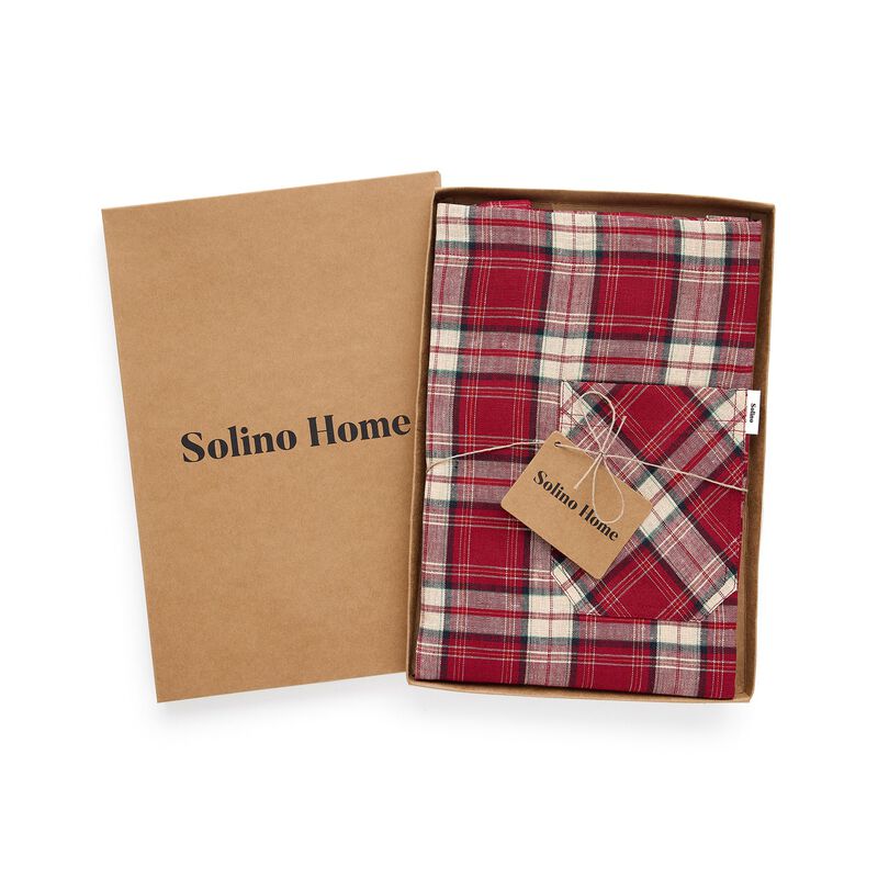 Solino Home 100% Pure Linen Apron - Linen Bib Apron image number 4