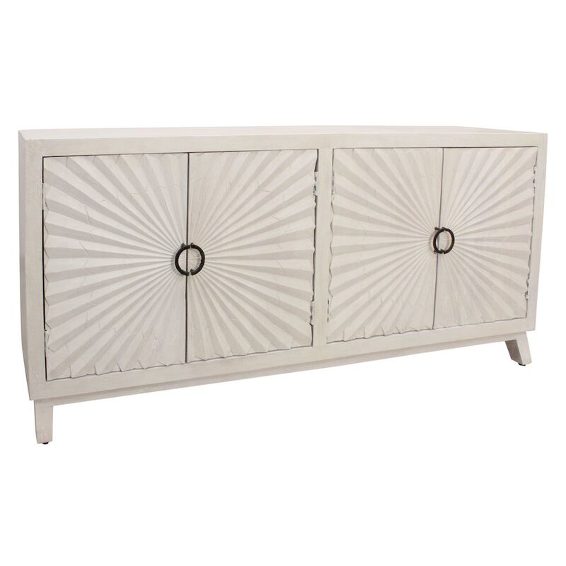 Alex Hamilton Bayside 4-Door Sideboard in Ivory