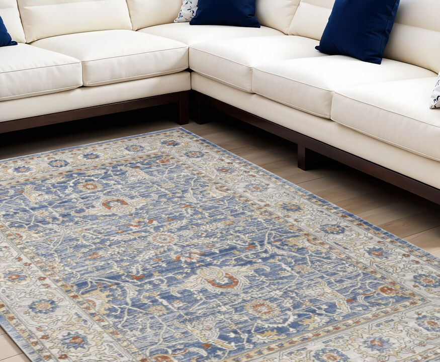 HomeRoots Oriental Power Loom Area Rug