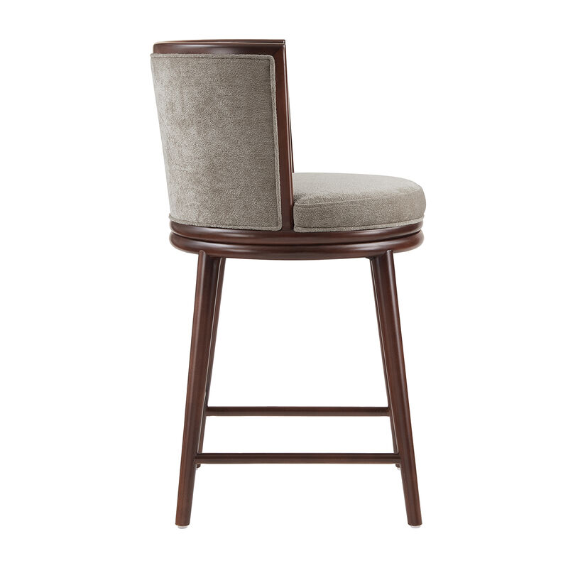 Evalyn Dark Gray Counter Stool