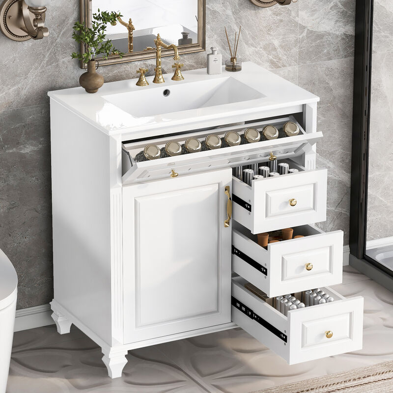 Bathroom Storage Vanity image number 2