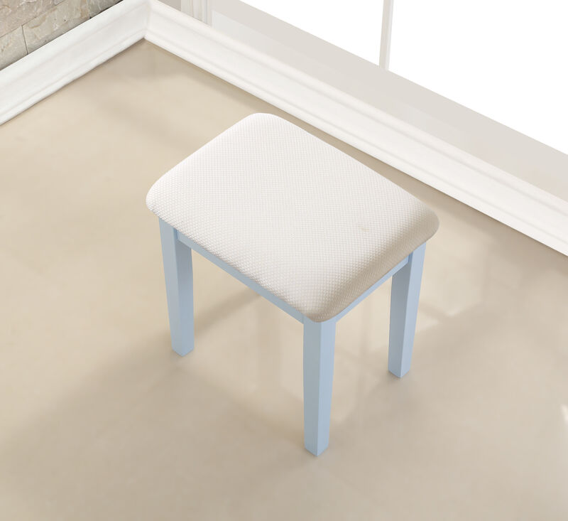Kippef Makeup Vanity Table and Stool Set image number 4
