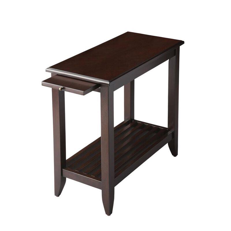 Butler Specialty Irvine Merlot Side Table, Dark Brown